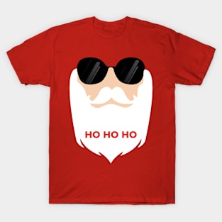 Christmas - Sunglass Santa - Ho Ho Ho T-Shirt